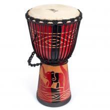 Aklot Djembe Africa Drum Solid Mahogany 10 Inch ...